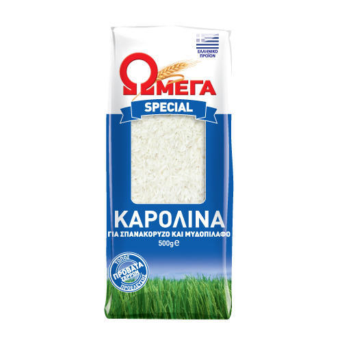 Ρύζι Καρολίνα Special Ωμέγα (500 g) 4100000540