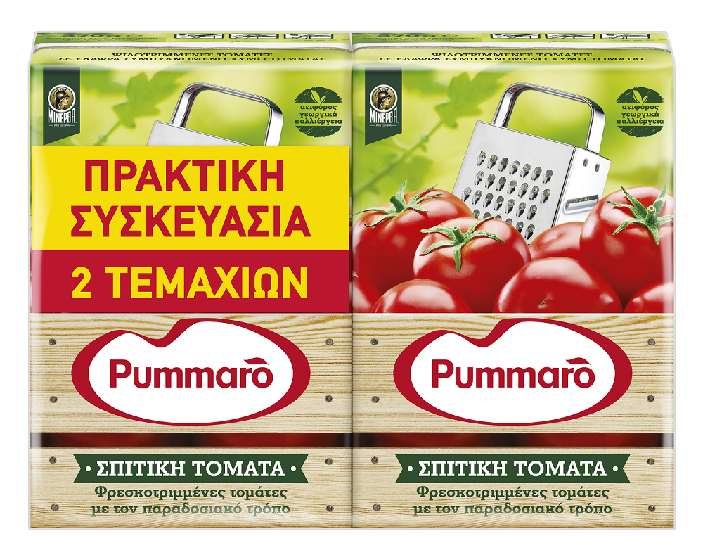 Χυμός Τομάτας Σπιτική Απο τον Τριφτη Pummaro (2 Χ 370 g)