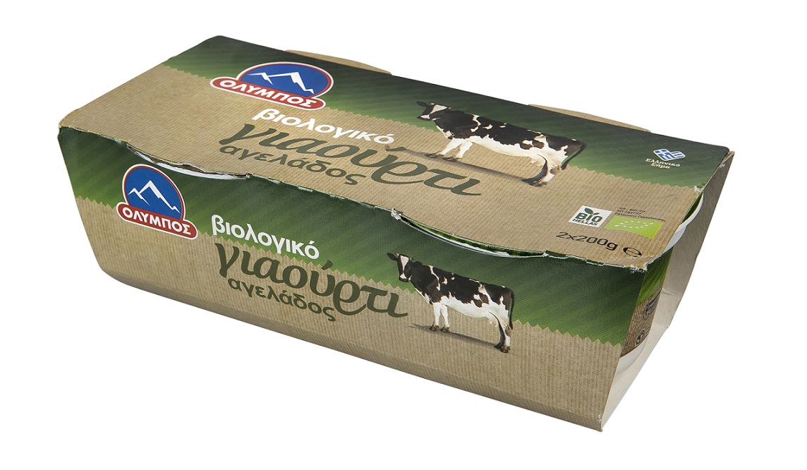 Γιαούρτι Αγελάδος Βιολογικό ΟΛΥΜΠΟΣ (2×200 g)