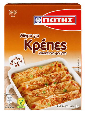 Γιώτης Μείγμα για Κρέπες σε Σκόνη Γιώτης (300g 20-22 κρέπες)