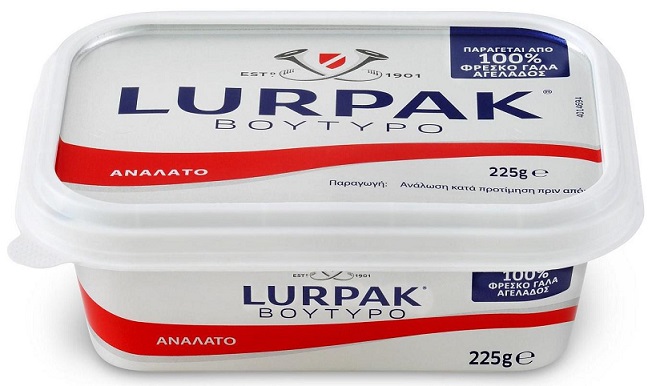Bούτυρο Ανάλατο Lurpak (225 g)