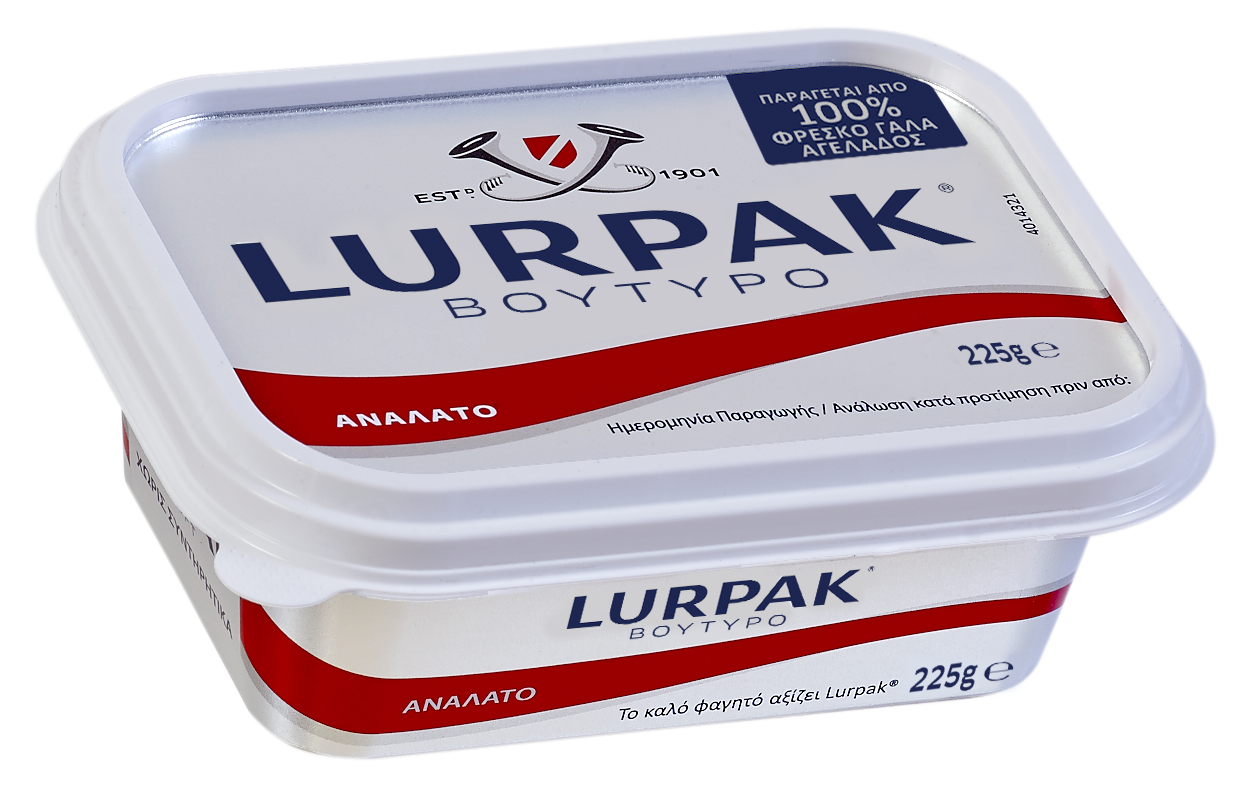 Bούτυρο Ανάλατο Lurpak (225 g)