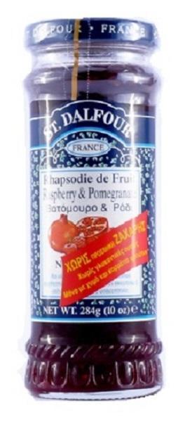 Μαρμελάδα Βατόμουρο Και Ρόδι St. Dalfour (284 g)