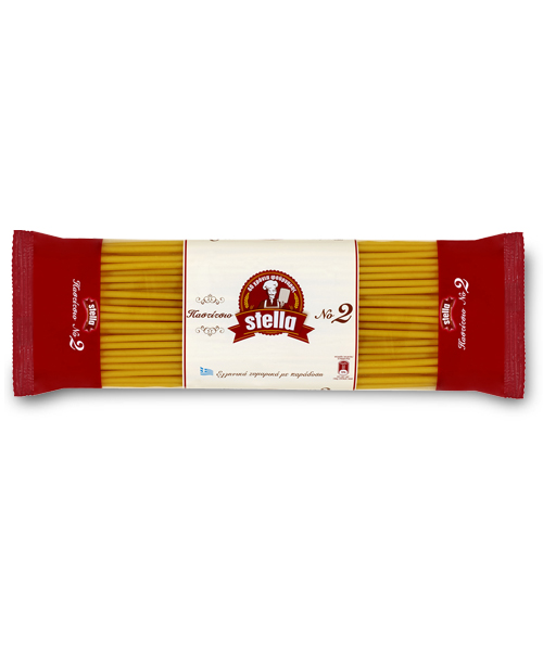 Τρυπητά Μακαρόνια για Παστίτσιο Νο 2 Stella (500 g)