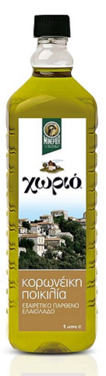 Ελαιόλαδο Κορωνέικη Ποικιλία Χωριό (1lt)