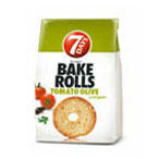 Bake Rolls Ντομάτα Ελιά 7 Days (160 g)