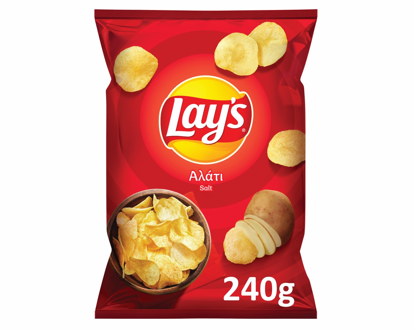 Πατατάκια Αλάτι Lays (240 g)