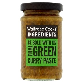 Waitrose green curry paste outlet