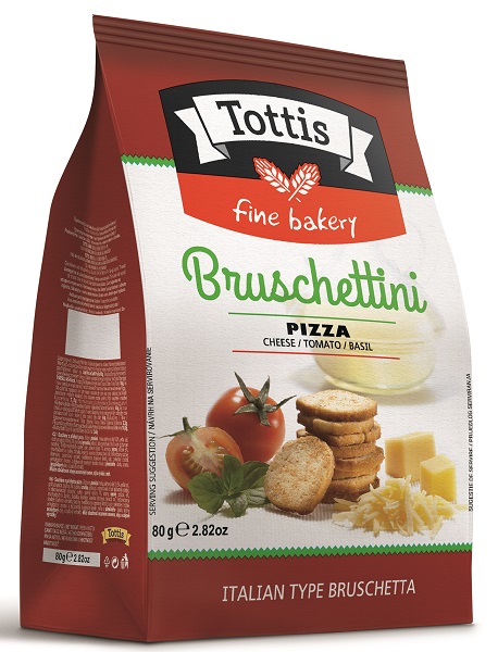 Bruscettini pizza tottis (80 g)