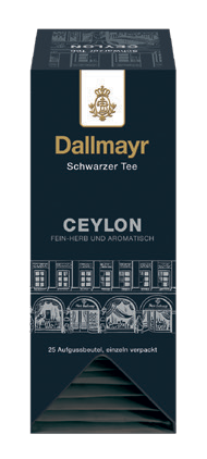 Τσάι Μαύρο Ceylon Dallmayr (25 φακ x 1,5 g)