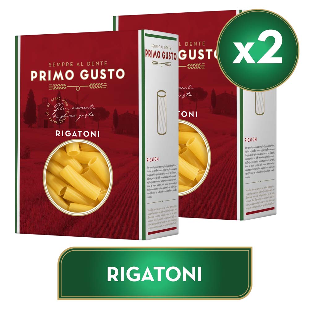 Ριγκατόνι Primo Gusto (2×500 g) Τα 2 τεμάχια -25%