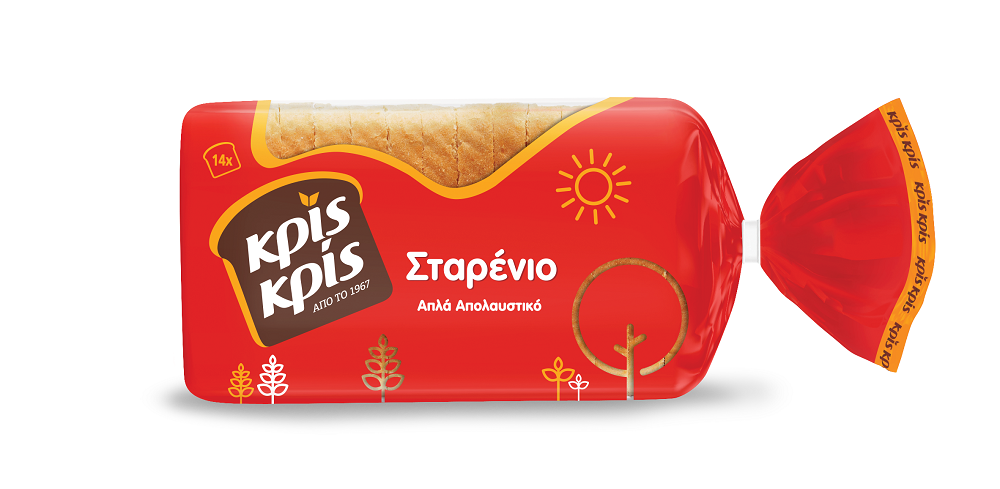 Ψωμί του τοστ Σταρένιο Κρις Κρις (350 g)