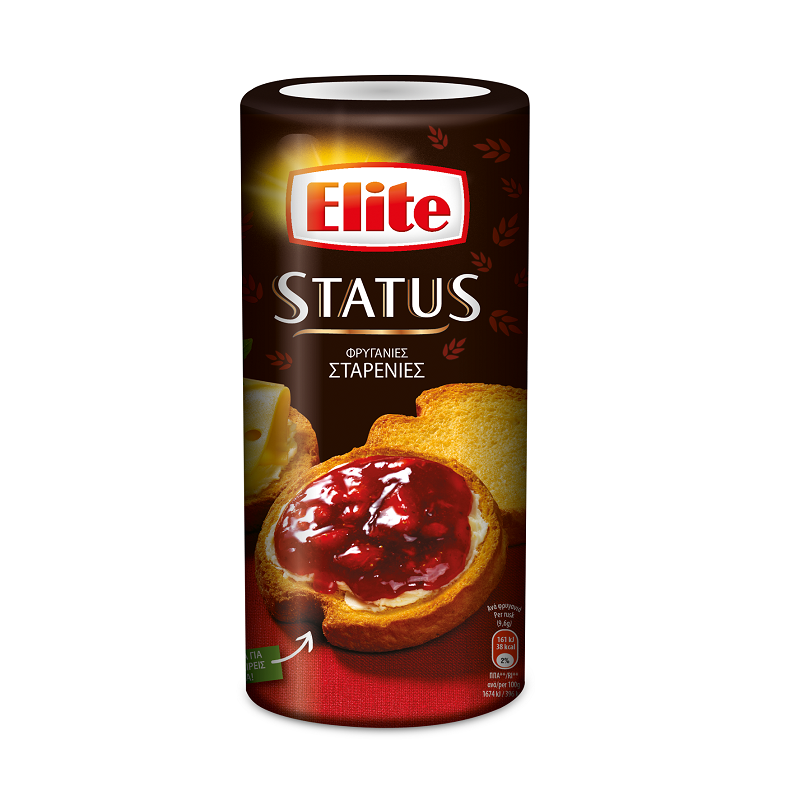 Elbisco Φρυγανιές Σίτου Status Elite (125 g)