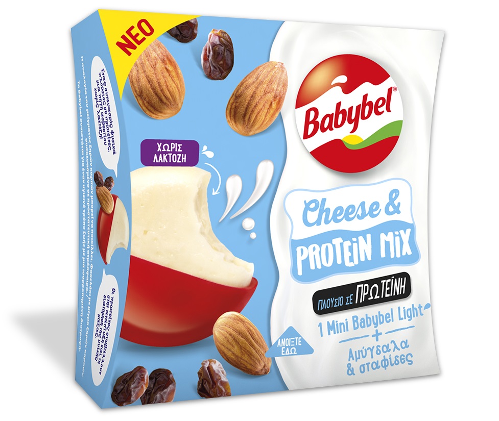 Τυράκι Light Protein Mix Mini Babybel (40 g)