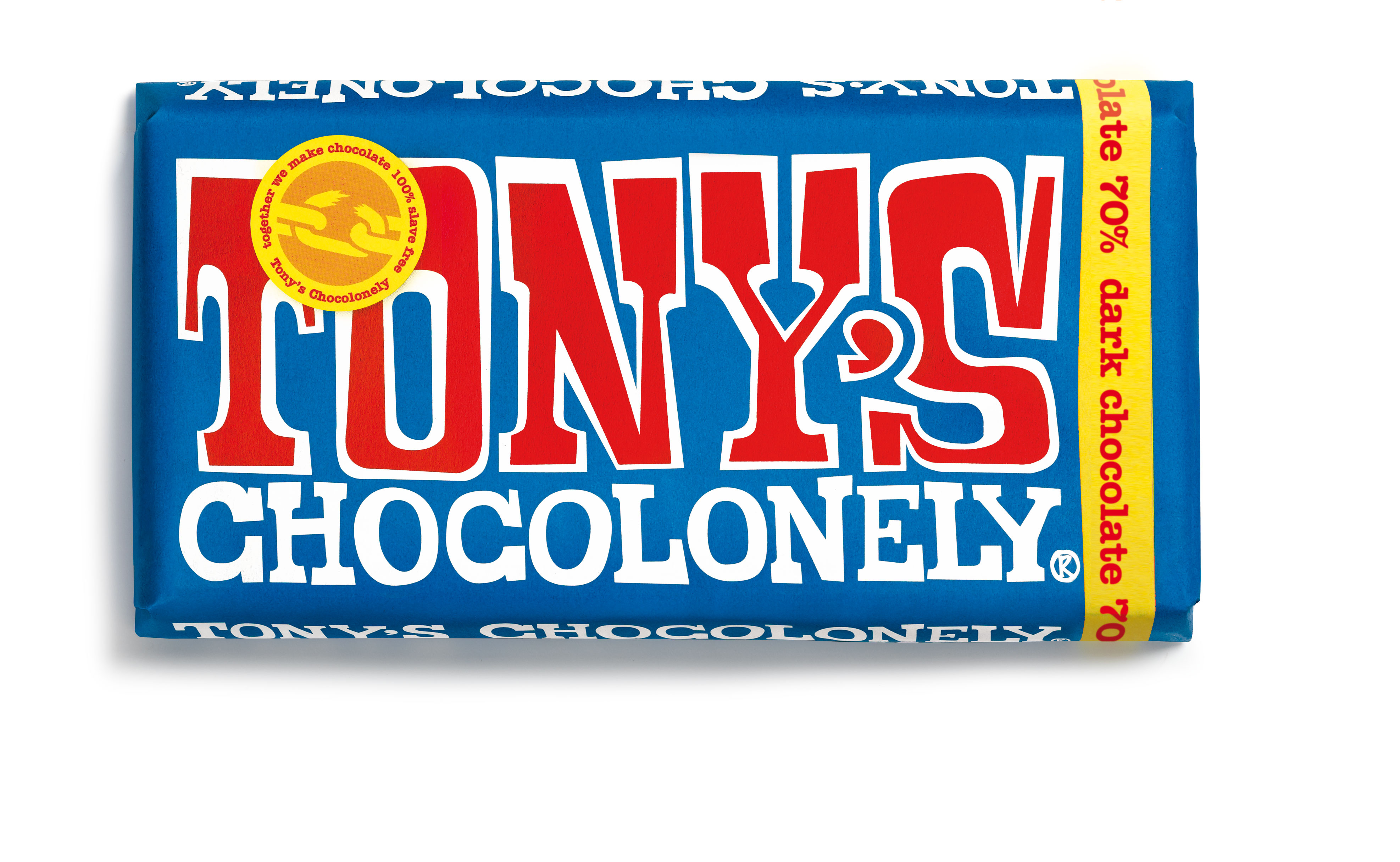 Σοκολάτα Υγείας 70% Κακάο Tony’s Chocolonely (180g)