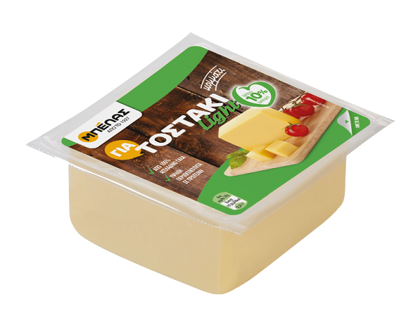 Ημίσκληρο Τυρί Κομμάτι light 10% Για Τοστάκι Μπέλας (350g)