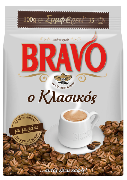Καφές Ελληνικός Κλασικός Bravo (300 g)