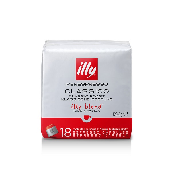 Κάψουλες espresso Classico για μηχανή Iperespresso Illy (18 τεμ)