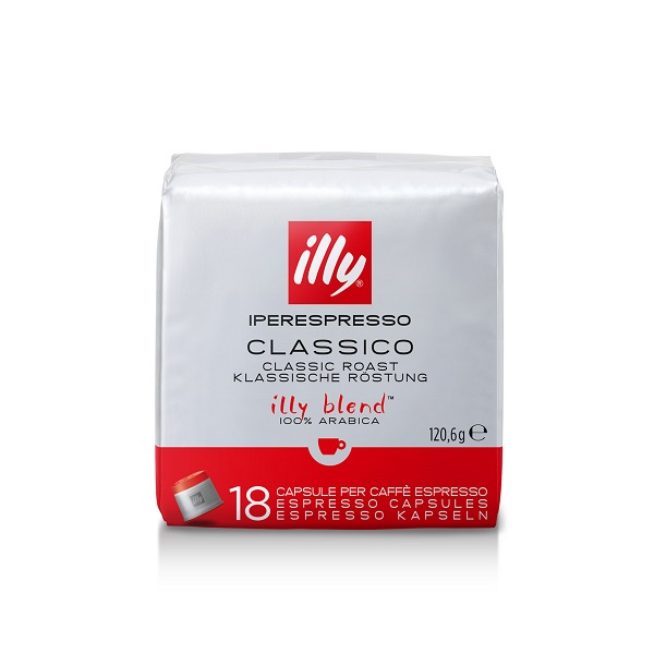 Illy Κάψουλες espresso Classico για μηχανή Iperespresso Illy (18 τεμ)