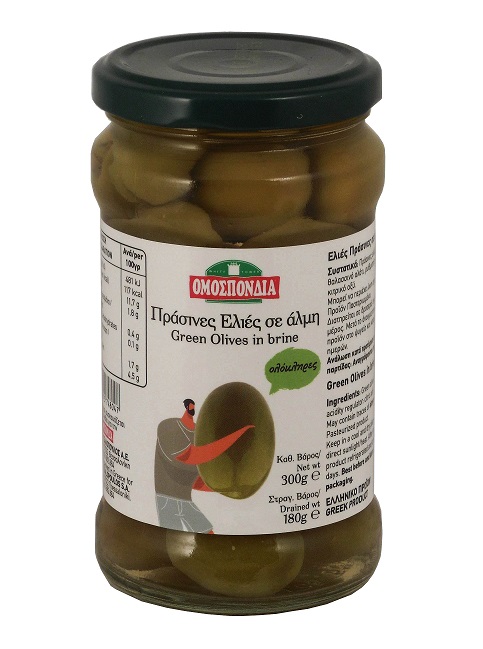 Ελιές Πράσινες Ομοσπονδία (180 g)
