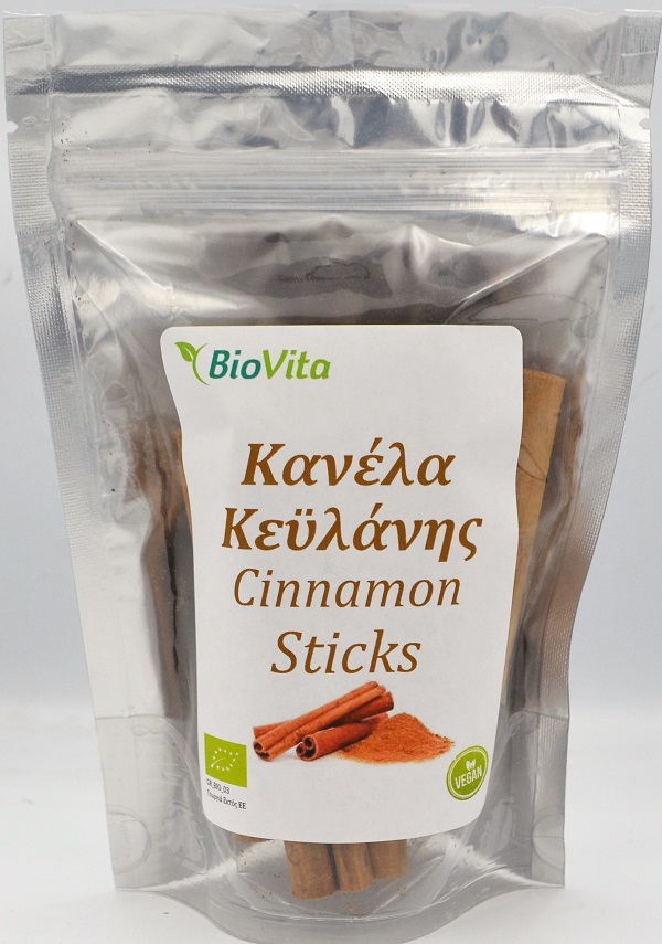 Biovita Κανέλα Κεϋλάνης σε Sticks Βιολογική Biovita (50g)