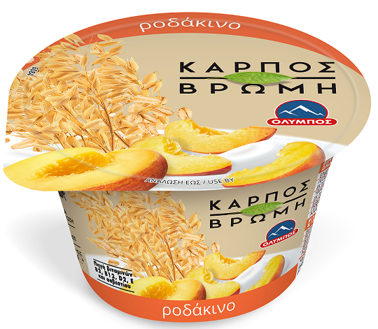 Επιδόρπιο Βρώμης με Ροδάκινο ΟΛΥΜΠΟΣ (150g)