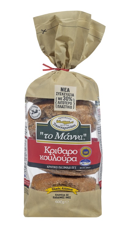 Κριθαροκουλούρα Κομμένη Το Μάννα (600 g)