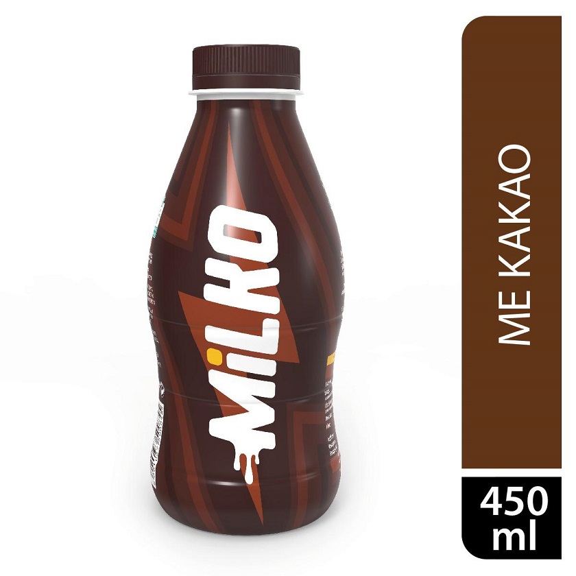 Δέλτα Σοκολατούχο γάλα Milko Δέλτα (450ml)