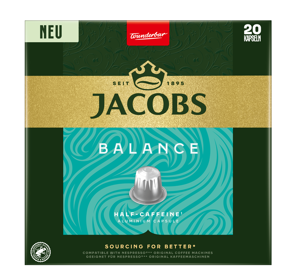 Κάψουλες espresso Balance Jacobs (20 τεμ) esmartmarket.gr
