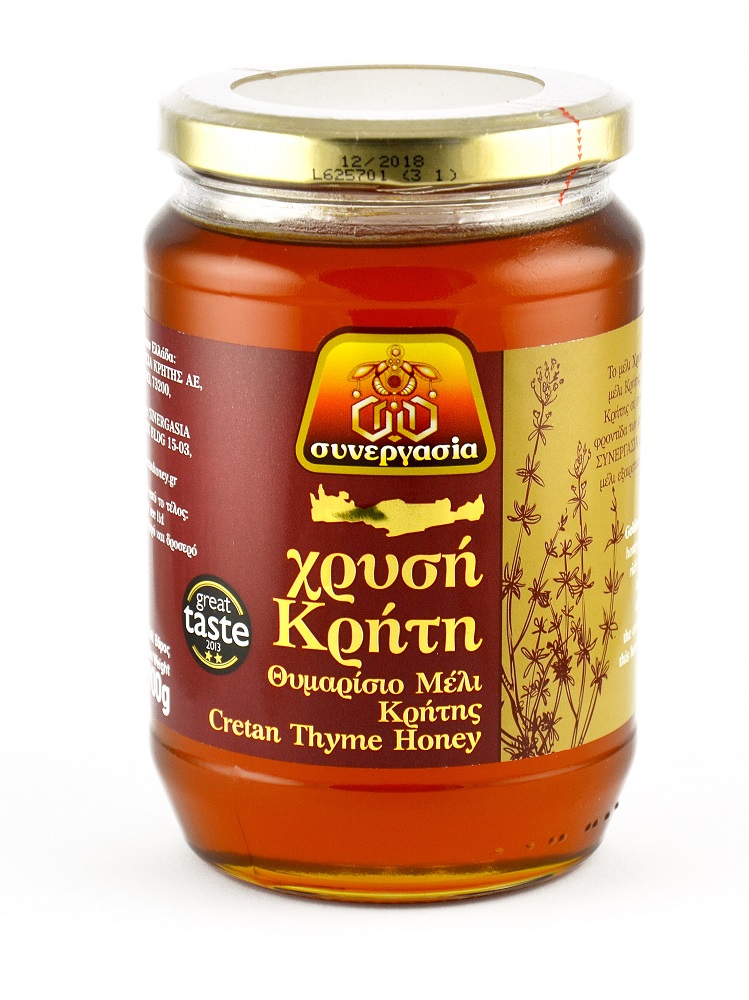 Χρυσή Κρήτη Μέλι Θυμαρίσιο Χρυσή Κρήτη (900g)