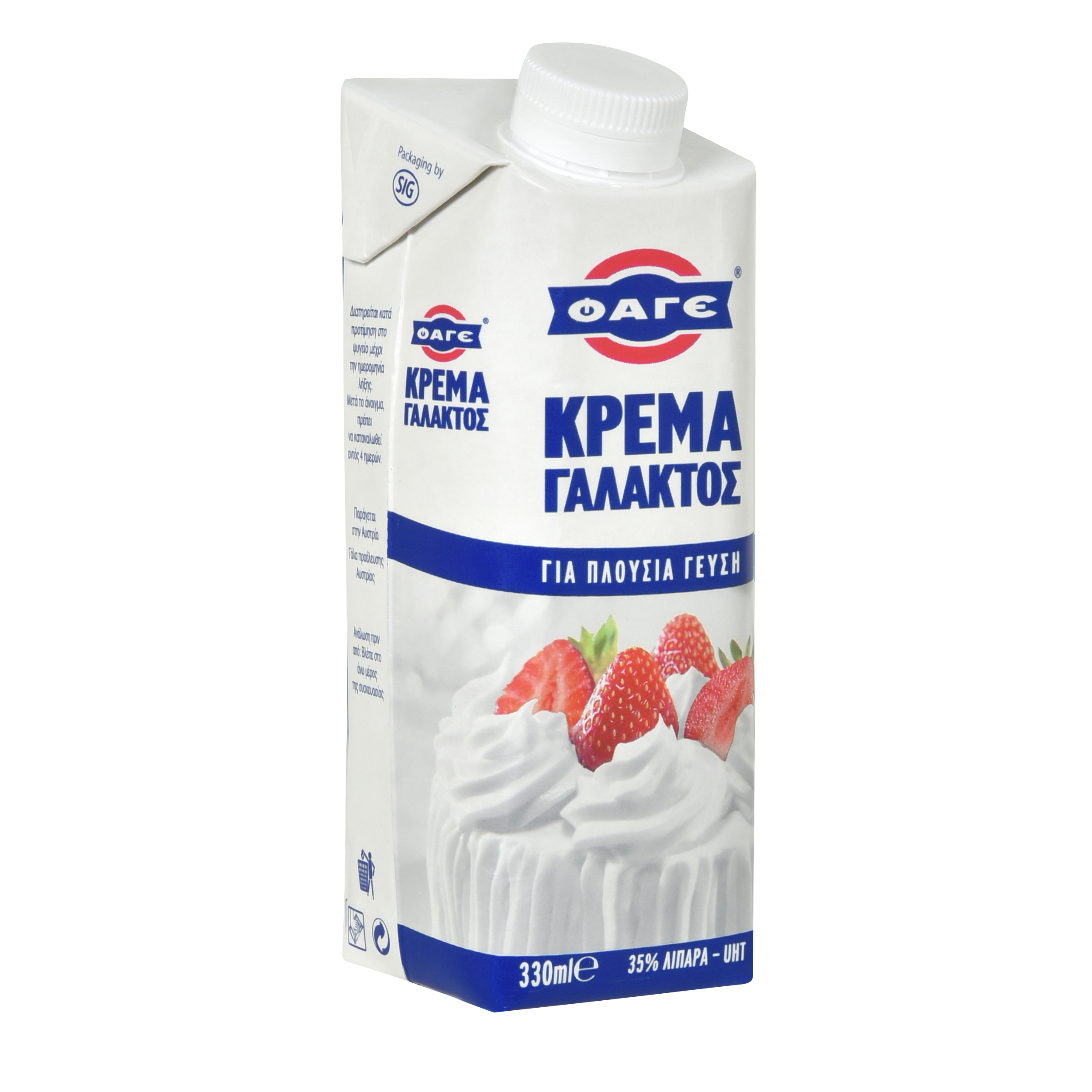 Φάγε Κρέμα Γάλακτος 35% λιπαρά Φάγε (330 ml)