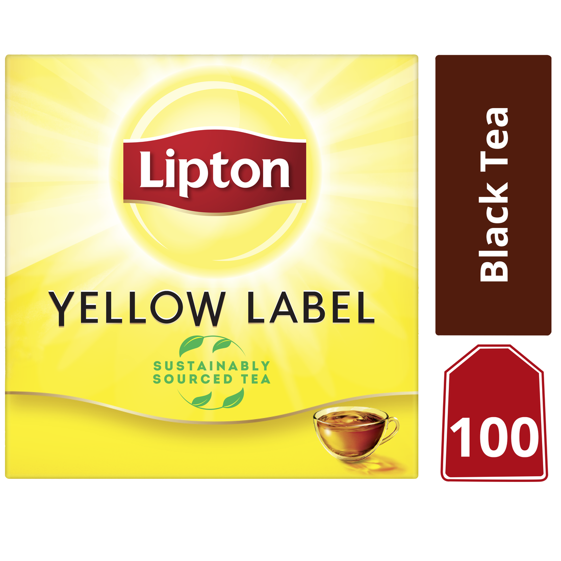 Ελαϊς-Unilever Hellas Α.Ε. Τσάι Yellow Label Lipton (100 φακ x 1,5 g)