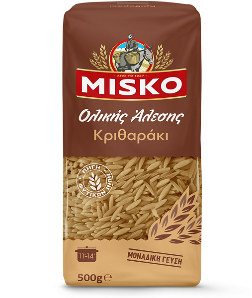 Κριθαράκι Ολικής Άλεσης Misko (500 g)