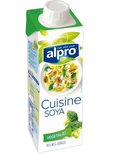 Κρέμα φυτική μαγειρικής Σόγιας Alpro (250 ml)