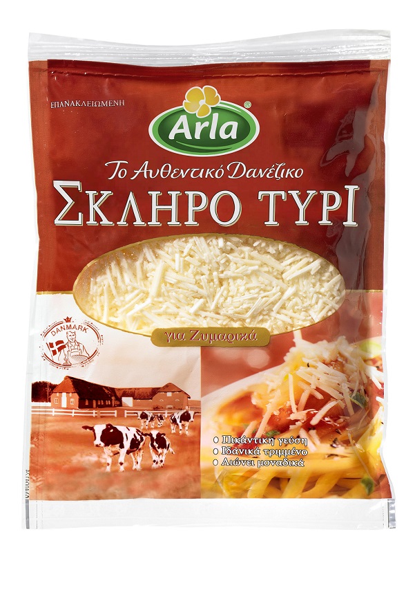 Τυρί σκληρό τριμμένο Arla (150 g)