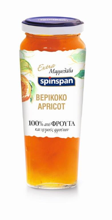 Μαρμελάδα 100% Βερίκοκο Spin Span (280 g)