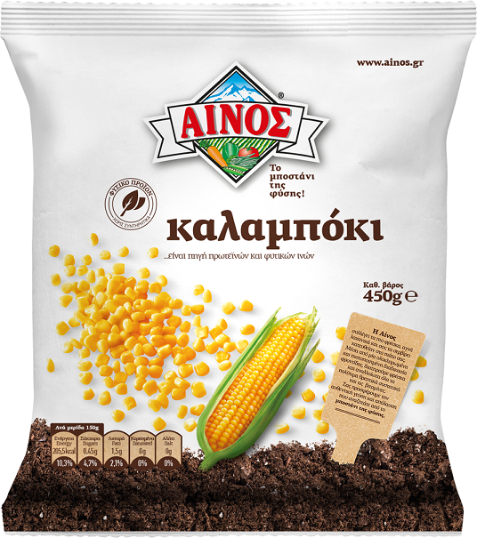 Καλαμπόκι Κατεψυγμένο Αίνος (450 g)