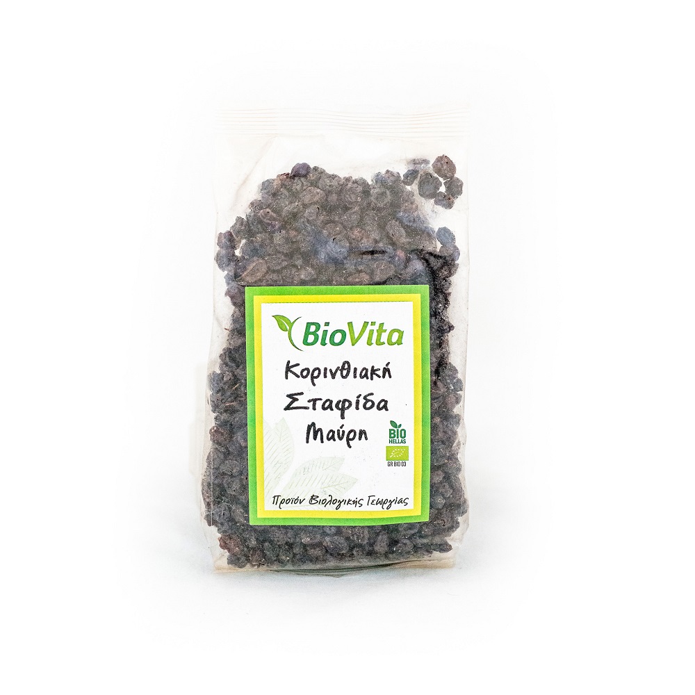 Σταφίδα Μαύρη Κορινθιακή Βιολογική Biovita (250g)