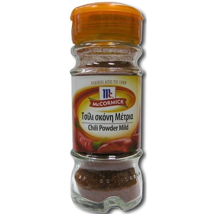 Τσίλι σκόνη μέτρια McCormick (38 g)