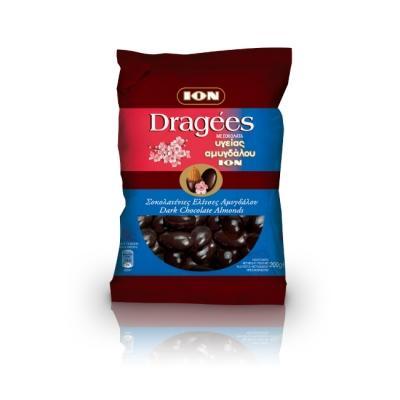 Σοκολατένιες Ελίτσες Υγείας Αμυγδάλου Dragees Ίον (200 kg)