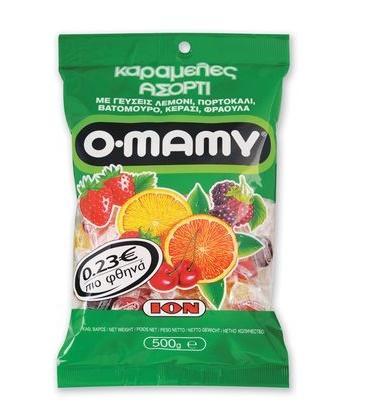Καραμέλες Ασσορτί O Mamy (500 g) -0,23