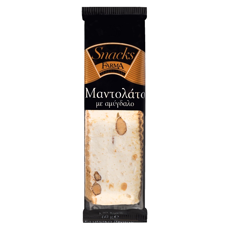 Biofarma Dimfil Μαντολάτο Snacks Farma (60 g)