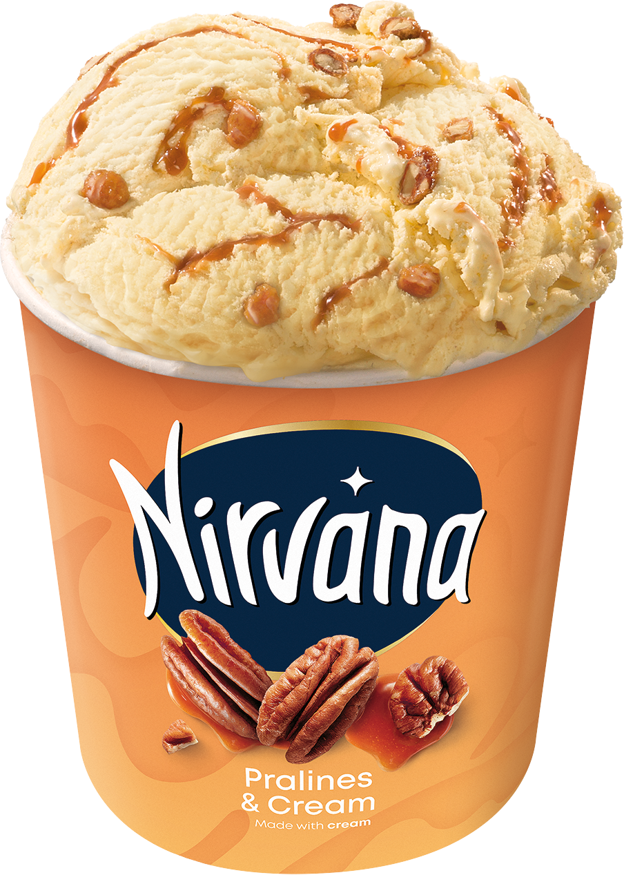 Froneri Παγωτό Pralines & Cream Nirvana (750 ml)