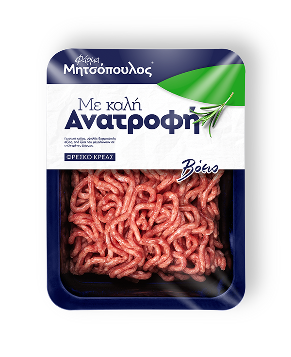Κιμάς Βόειος Φάρμα Μητσόπουλος (500g)