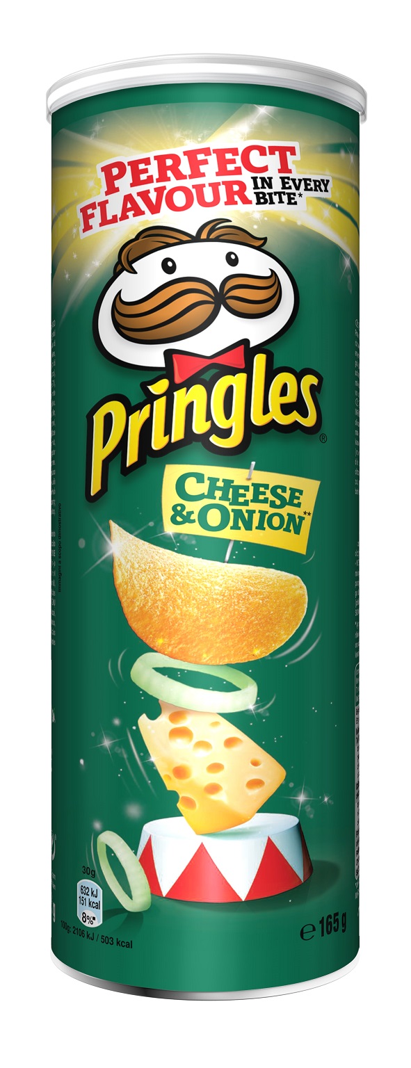 Πατατάκια Cheese & Onion Ralphie Pringles (165 g)
