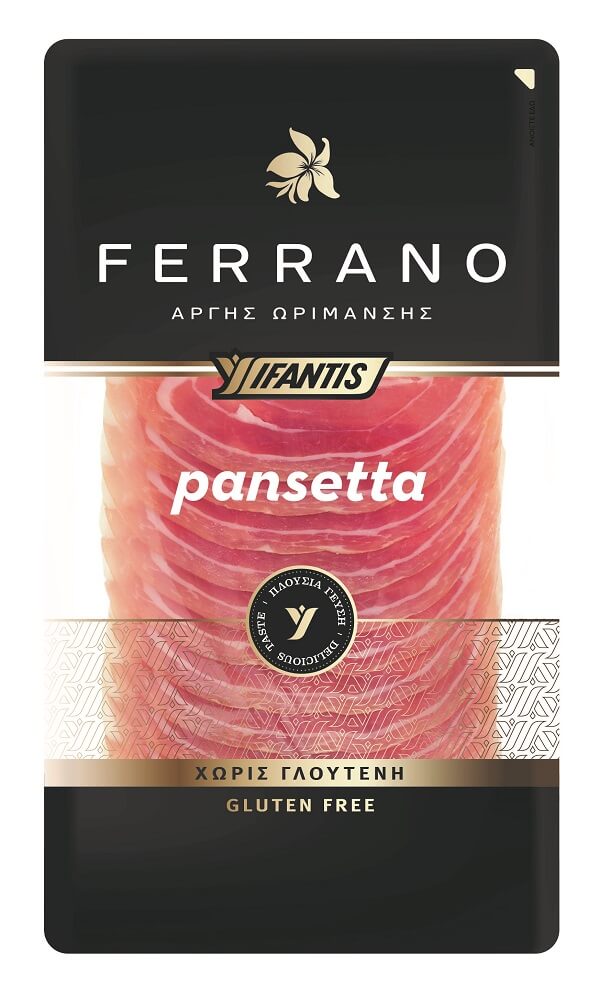 Πανσέτα Μπέικον σε Φέτες Ferrano Ifantis (80g)