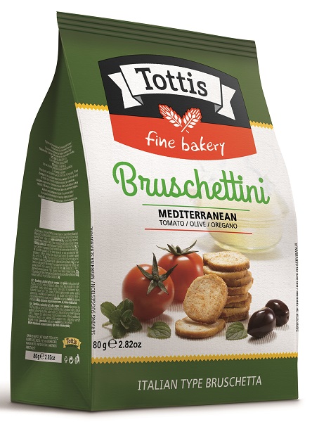 Bruscettini Τομάτα Ελιά tottis (80 g)