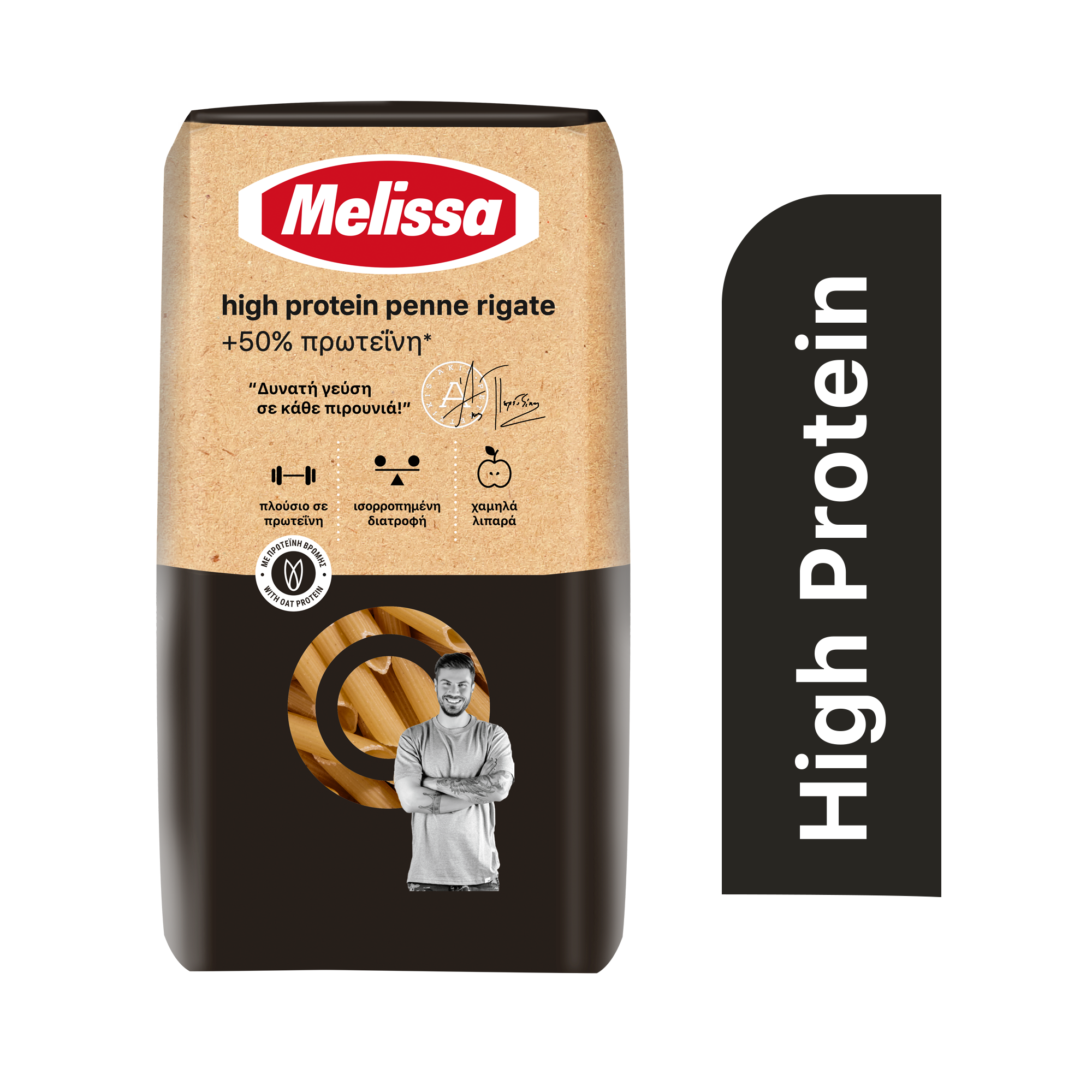 Πέννες Ριγέ High Protein Melissa (400 g)