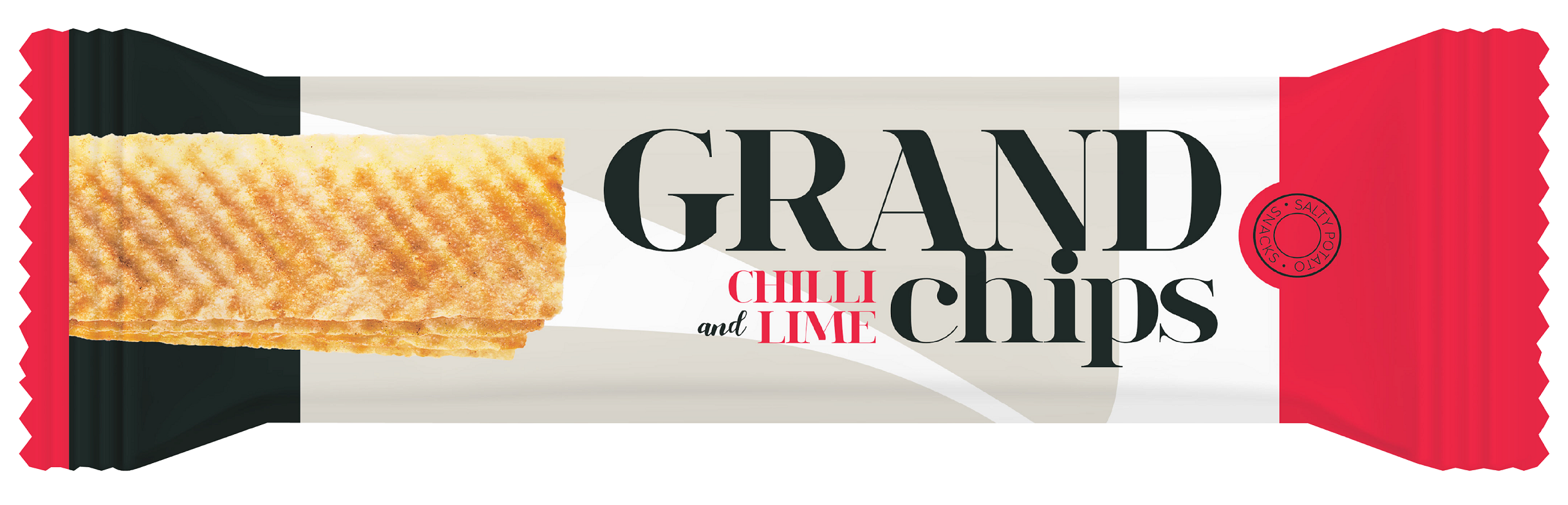 Πατατάκια Τσίλι και Λάιμ Grand Chips (90 g)