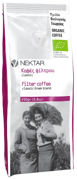 Καφές Φίλτρου Βιολογικός Nektar (250 g)